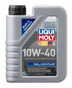 Моторное масло Liqui Moly MoS2 Leichtlauf SAE 10w40, 1л